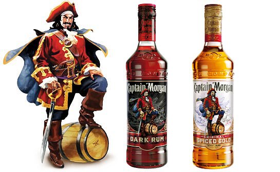 captain morgan rum - markenseite sorten-übersicht