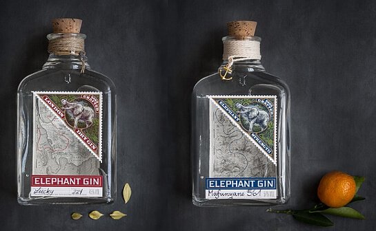elephant gin - markenseite sorten-übersicht