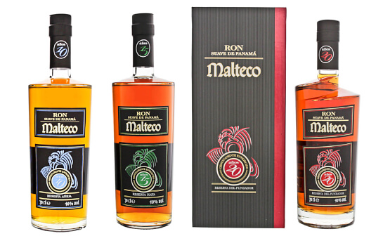 ron malteco rum - markenseite sorten-übersicht