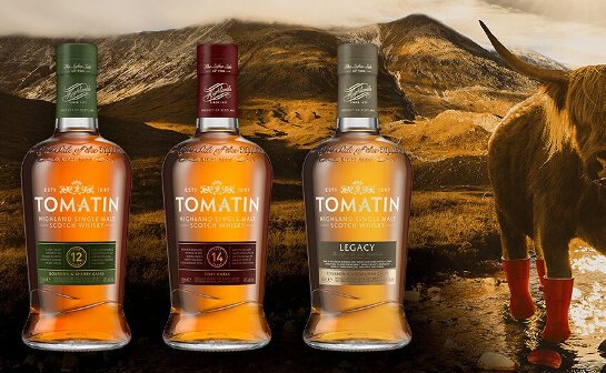 tomatin whisky - markenseite sorten-übersicht