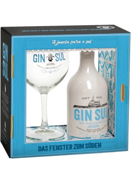Gin Sul mit Glas 0,5 L in Geschenkpackung