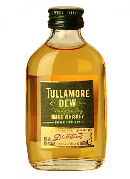 Tullamore Dew Irish Whiskey Miniatur 0,05 L