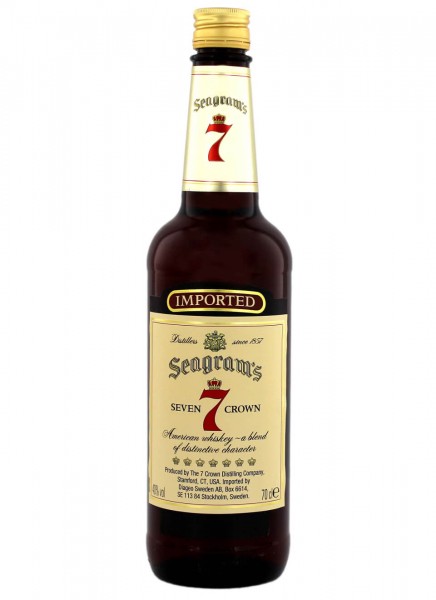 Seagrams 7 Crown American Whiskey 0,7 L