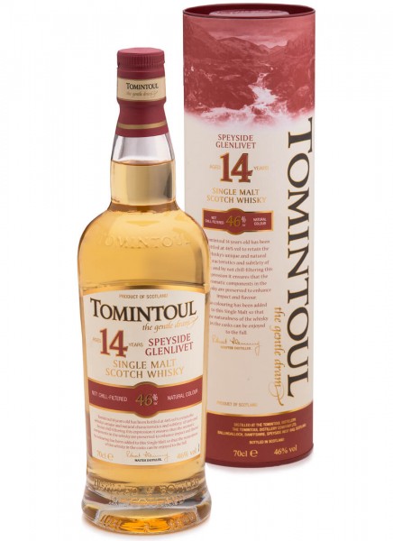 Tomintoul Single Malt Whisky 14 Jahre 0,7 L