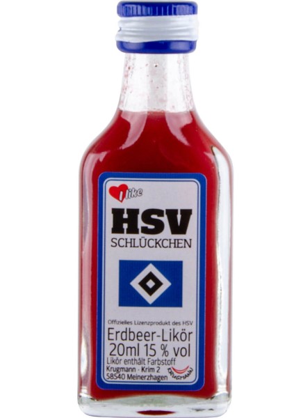 Krugmann HSV-Schlückchen Mini Likör 0,02 L