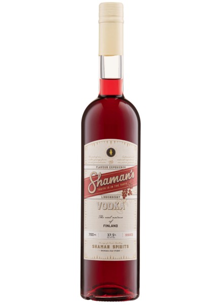 Shaman&#039;s Lingonberry Flavored Vodka 0,7 L