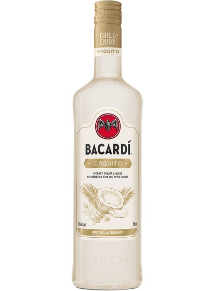 Bacardi Coquito Coconut Cream Likör 0,7 L