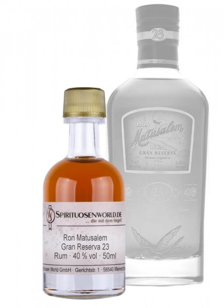 Ron Matusalem Gran Reserva 23 Jahre Rum Tastingminiatur 0,05 L