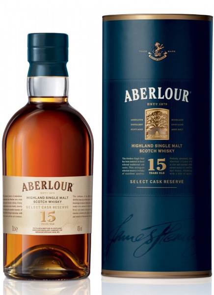 Aberlour 15 Years Select Cask Reserve Single Malt Scotch Whisky 0,7 L