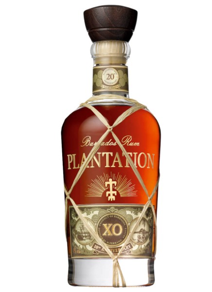 Plantation Barbados Extra Old Rum mit Gläsern 0,7 L