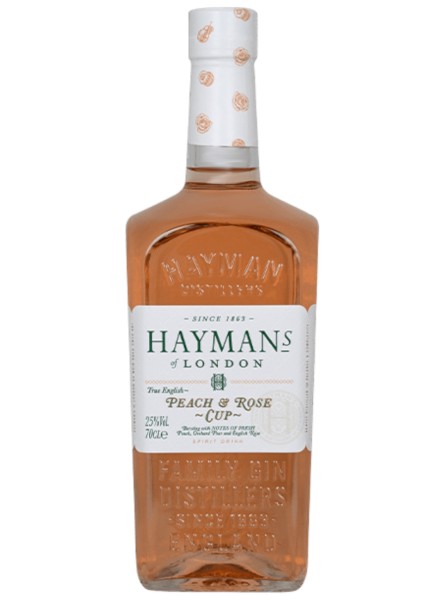 Haymans Peach &amp; Rose Cup Ginlikör 0,7 L