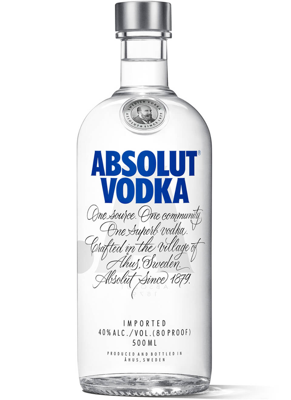 Absolut Vodka Blue 0,5 L günstig kaufen | Spirituosenworld.de - Online Shop  für Spirituosen und Barzubehör