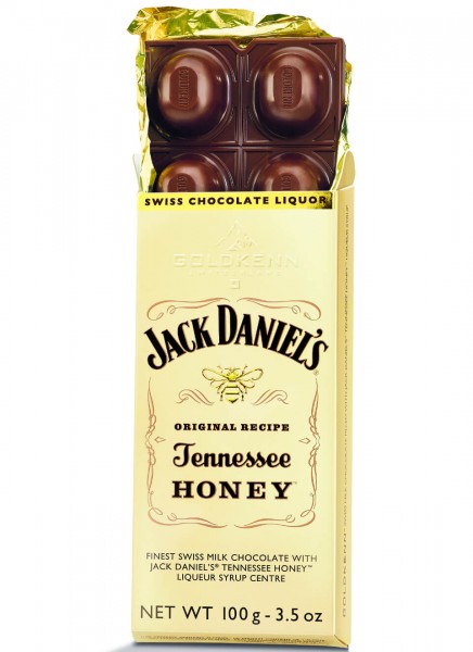 Schokolade Jack Daniels Honey Goldkenn 0,1 Kg