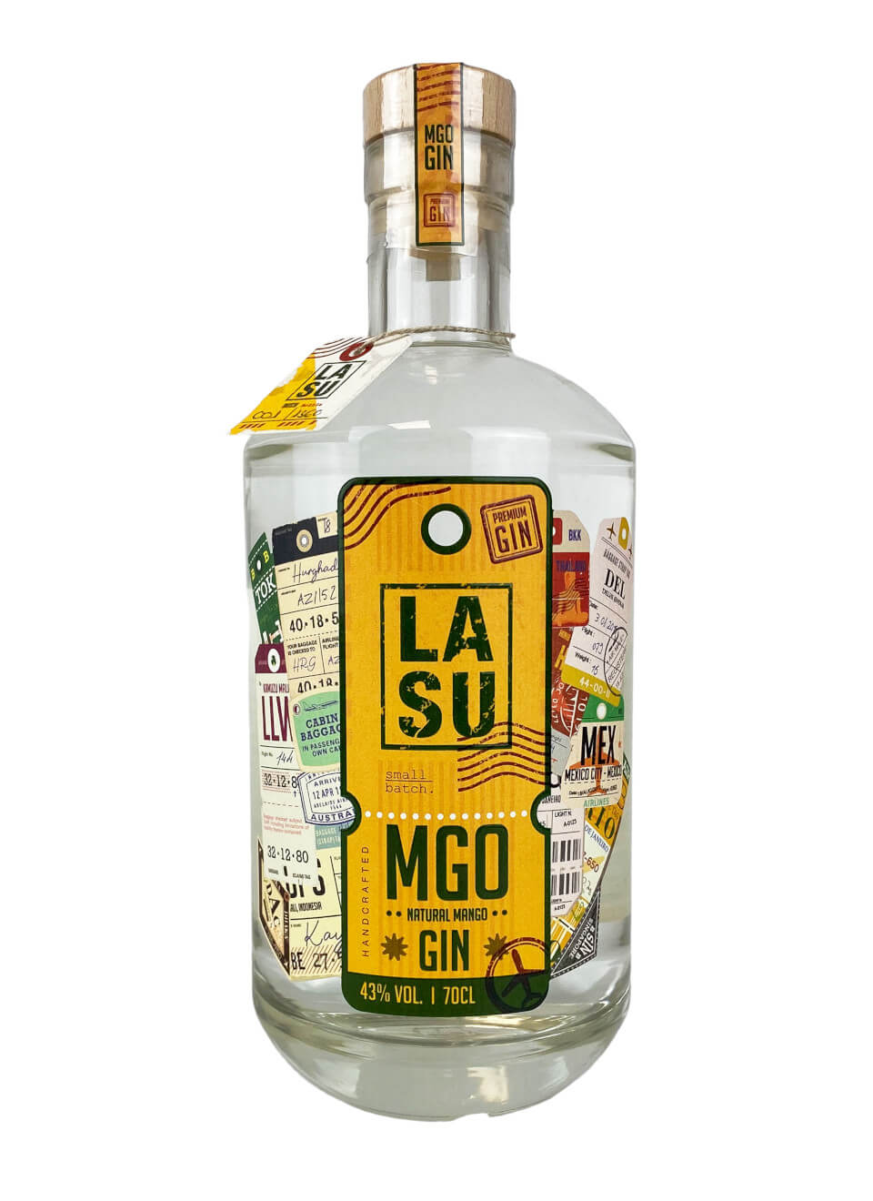 La Su Mango Spirituosen für 0,7 Spirituosenworld.de und günstig | Online kaufen Barzubehör Shop Gin - L