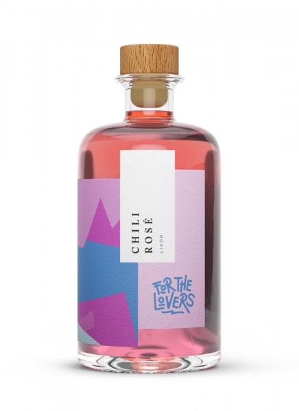 For The Lovers Chili Rosé Likör 0,5 L