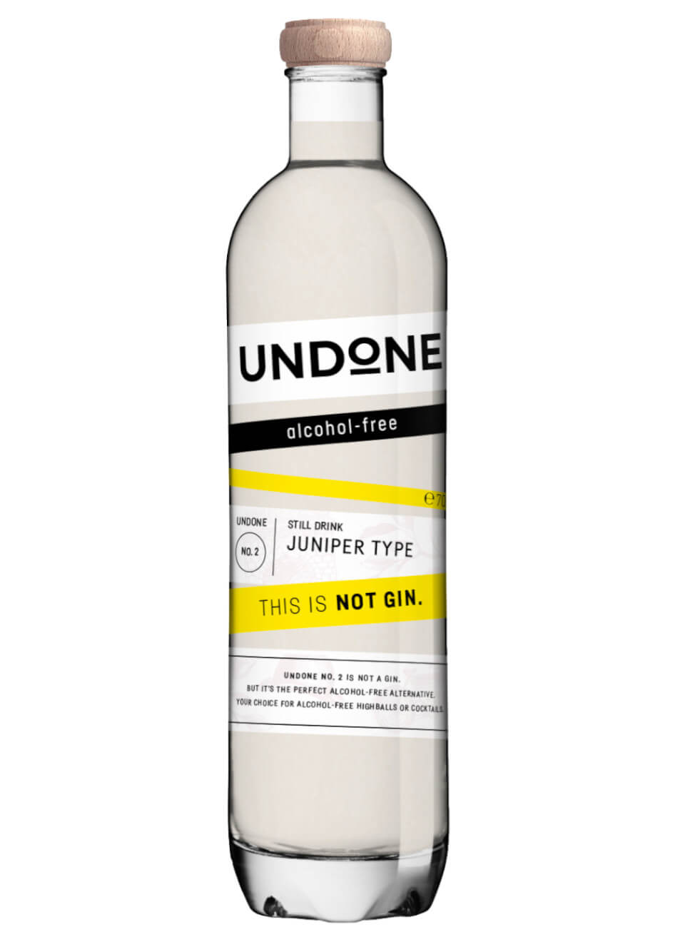Undone No 2 Juniper Type Alkoholfreier Gin 0 7 L Gunstig Kaufen Spirituosenworld De Online Shop Fur Spirituosen Und Barzubehor