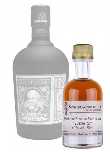 Botucal Reserva Exclusiva Rum Tastingminiatur 0,05 L