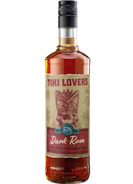 Tiki Lovers Dark Rum 0,7 L