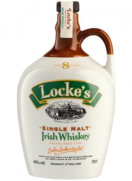 Lockes Irish Single Malt Whiskey Keramik Krug 0,7 L