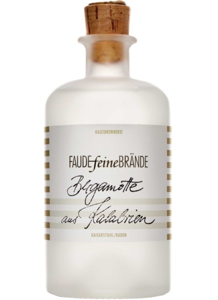 Faude Feine Brände Bergamotte aus Kalabrien 0,5 L