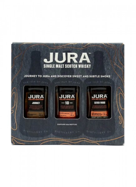 Jura Trilogy 3x5cl Single Malt Whisky Miniatur-Set 0,15 L