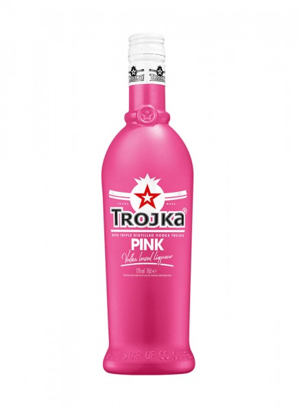 Trojka Vodka Likör Pink 0,7 L