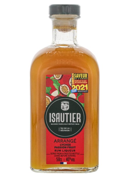 Isautier Arrange Lychee Passion Fruit Rum Likör 0,5 L