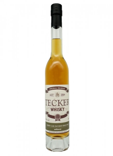 Schwäbischer Single Grain Whisky Tecker Sherry Cask 0,35 L
