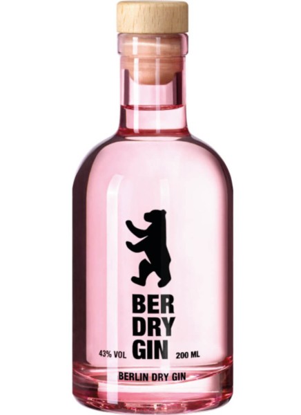 BER Dry Gin 0,2 L Kleinflasche