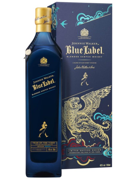 Johnnie Walker Blue Label Year of the Tiger Limited Edition Whisky 0,7 L