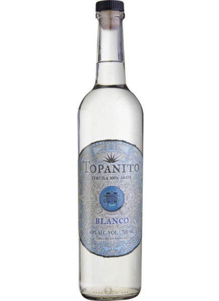 Topanito Blanco 100% Agave Tequila 0,7 L