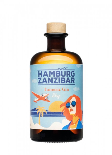 Hamburg-Zanzibar Tumeric Sky Gin 0,5 L