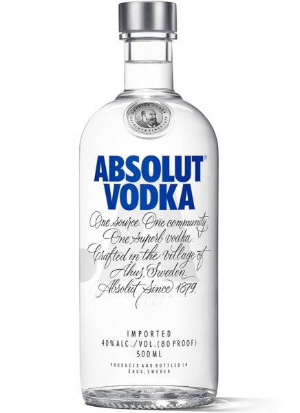 Absolut Vodka Blue 0,5 L
