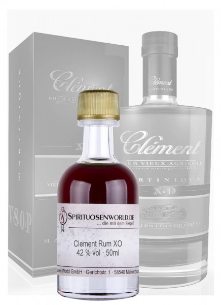 Clement Rum XO Tastingminiatur 0,05 L