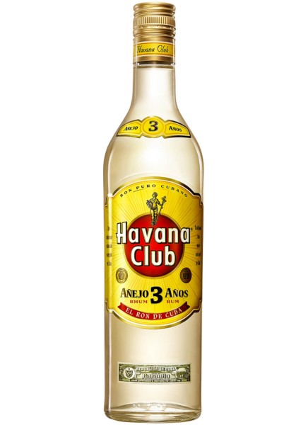 Havana Club Anejo 3 Anos Rum 0,7 L