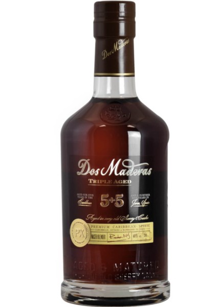 Dos Maderas PX Triple Aged 5+5 Jahre Rum 0,7 L