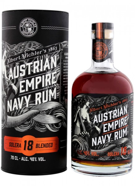 Albert Michlers Austrian Empire Navy Rum Solera 18 Jahre 0,7 L
