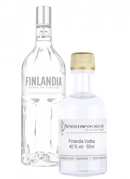 Finlandia Vodka Tastingminiatur 0,05 L
