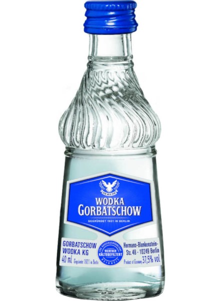 Wodka Gorbatschow Mini 0,04 L