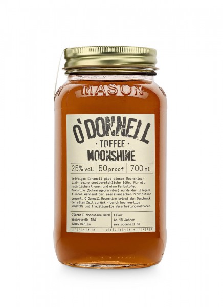 O&#039;Donnell Moonshine Toffee Likör 0,7 L