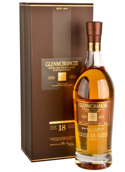Glenmorangie 18 Years Highland Single Malt Scotch Whisky 0,7 L