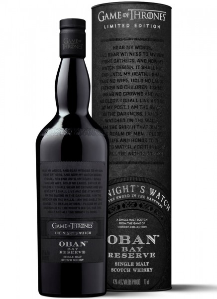 Oban Bay Reserve Game of Thrones Edition Whisky 0,7 L