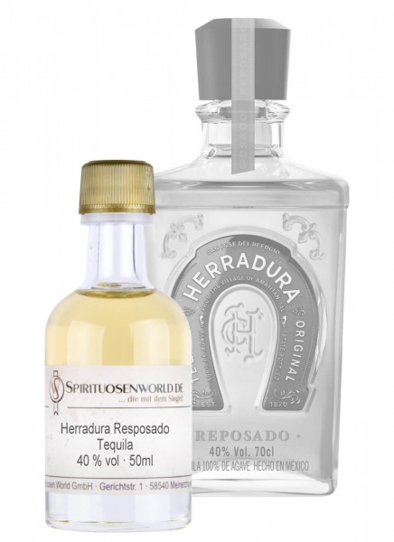 Herradura Reposado Tequila Tastingminiatur 0,05 L