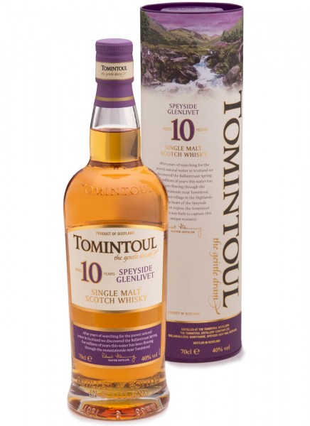 Tomintoul Single Malt Whisky 10 Jahre 0,7 L