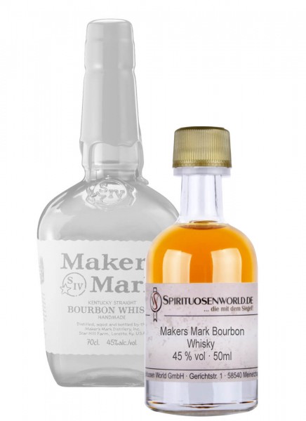 Makers Mark Bourbon Whisky Tastingminiatur 0,05 L