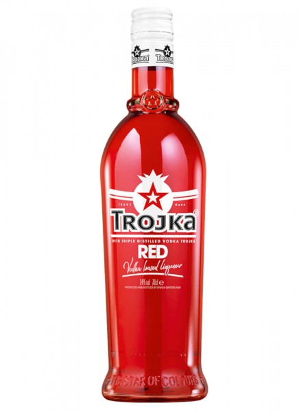 Trojka Vodka Likör Red 0,7 L