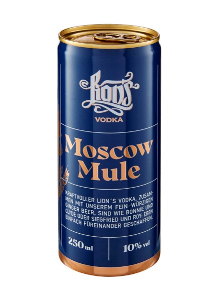 Lions Moscow Mule Longdrink 0,25 L Dose