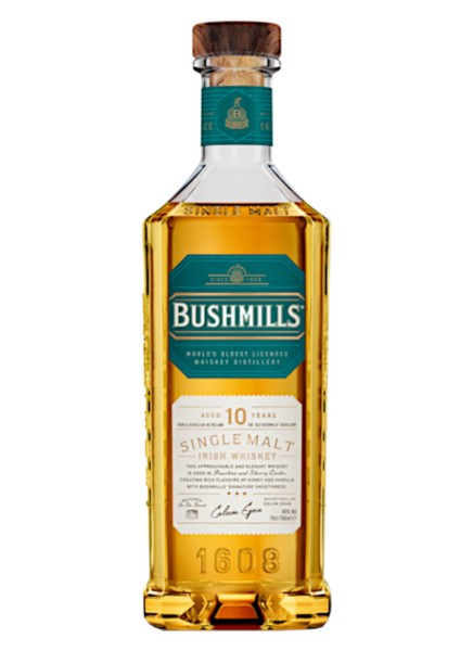Bushmills 10 Years Single Malt Irish Whiskey 0,7 L