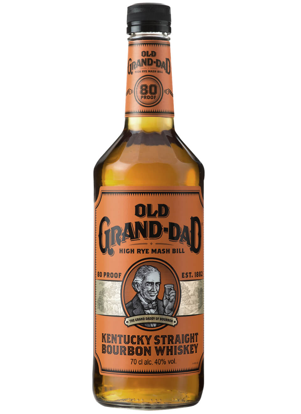 Old Grand Dad Whiskey 0 7 L Gunstig Kaufen Spirituosenworld De Online Shop Fur Spirituosen Und Barzubehor