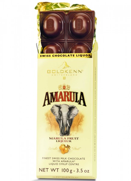 Schokolade Amarula Likör Goldkenn 0,1 Kg
